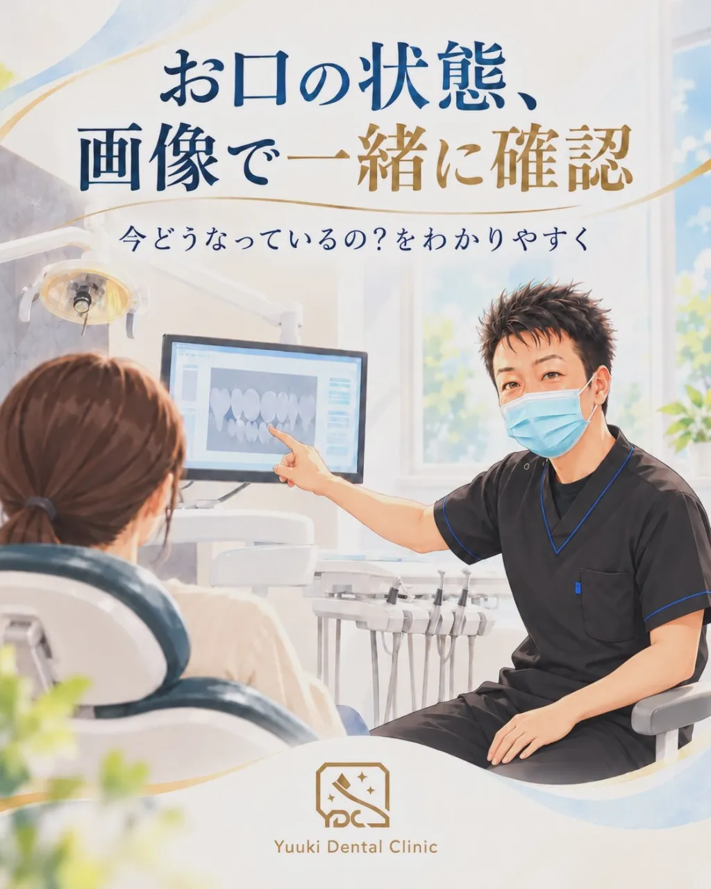 🦷「自分の歯が今どうなっているのか、よく分からない」