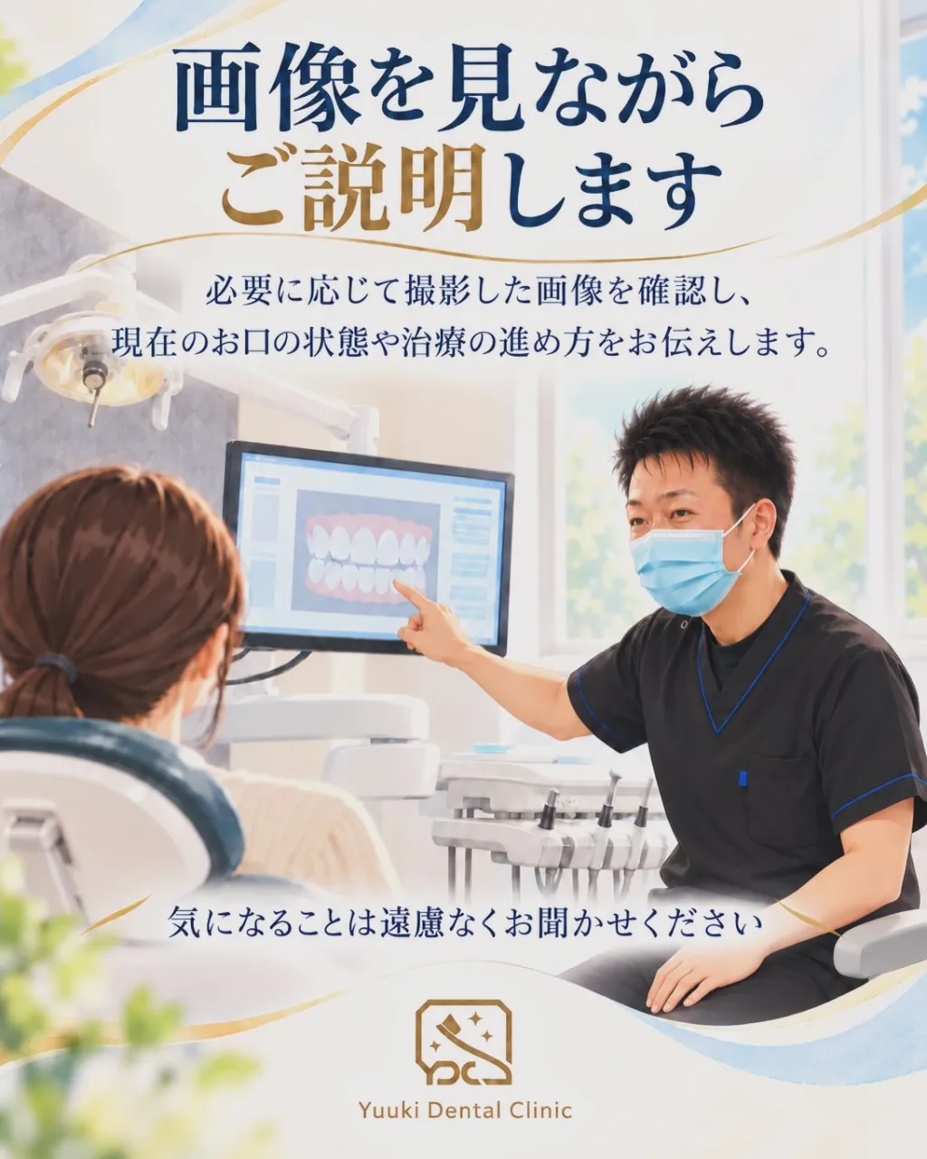 🦷「自分の歯が今どうなっているのか、よく分からない」