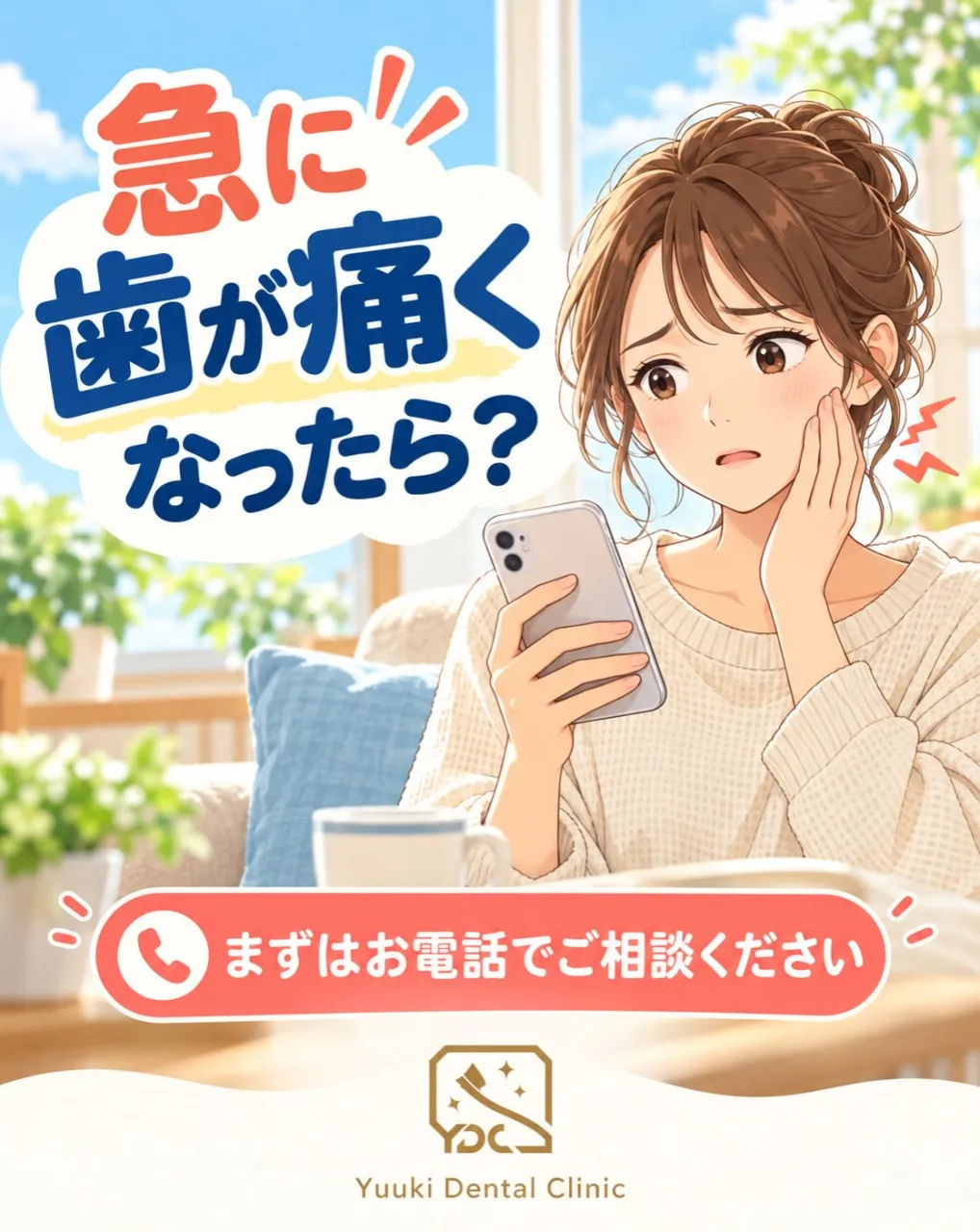 🦷 急に歯が痛くなったら？